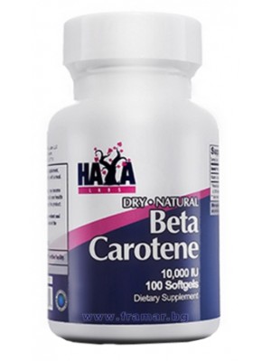 BETA CAROTENE 10 000 IU. 100 capsules